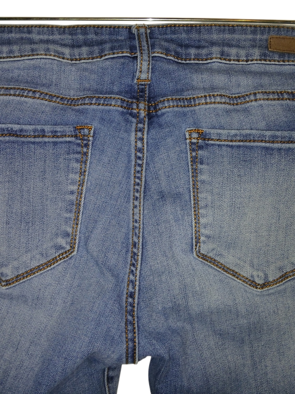 Kut from the Kloth Blue Denim Jeans with Contrast Stitching - Picture 4 of 7
